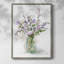 «Purple Passion I», reproduction encadrée - bois massif 47672-704049312