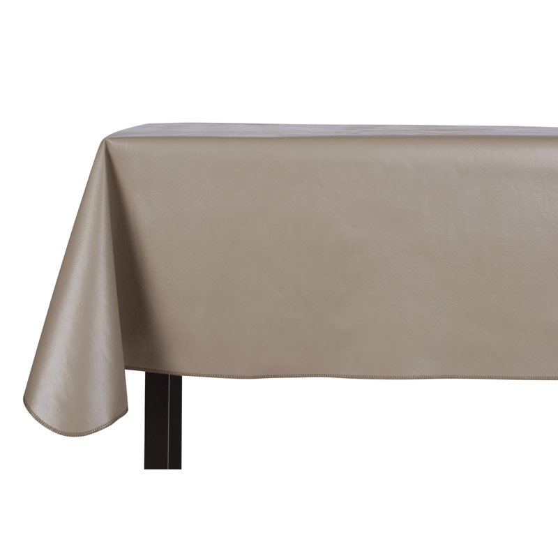 Heavy Duty Tablecloth, 108" L x 52" W, Stone
