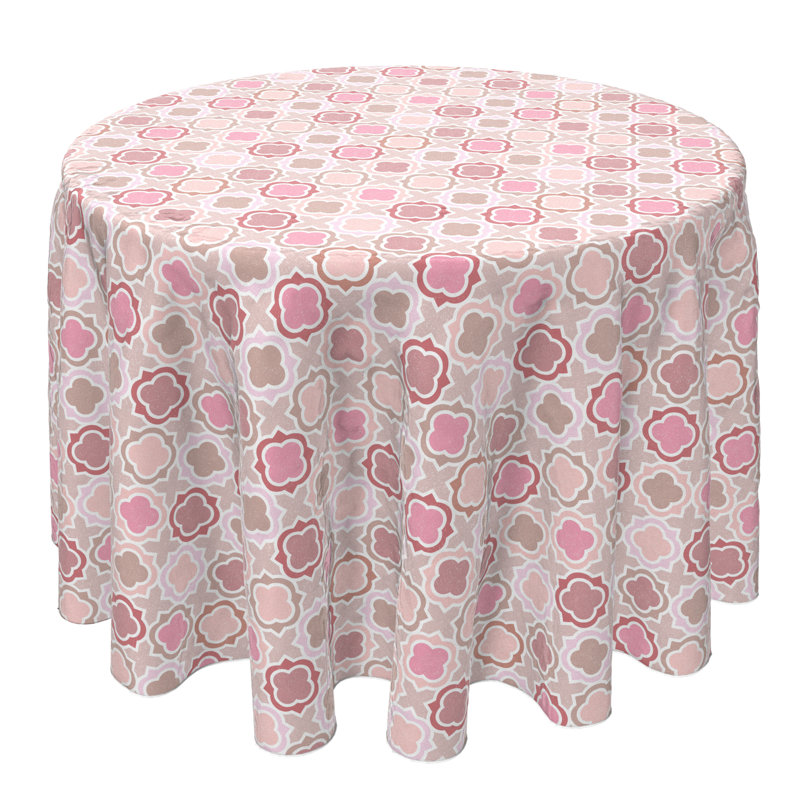 Round Cotton Tablecloth