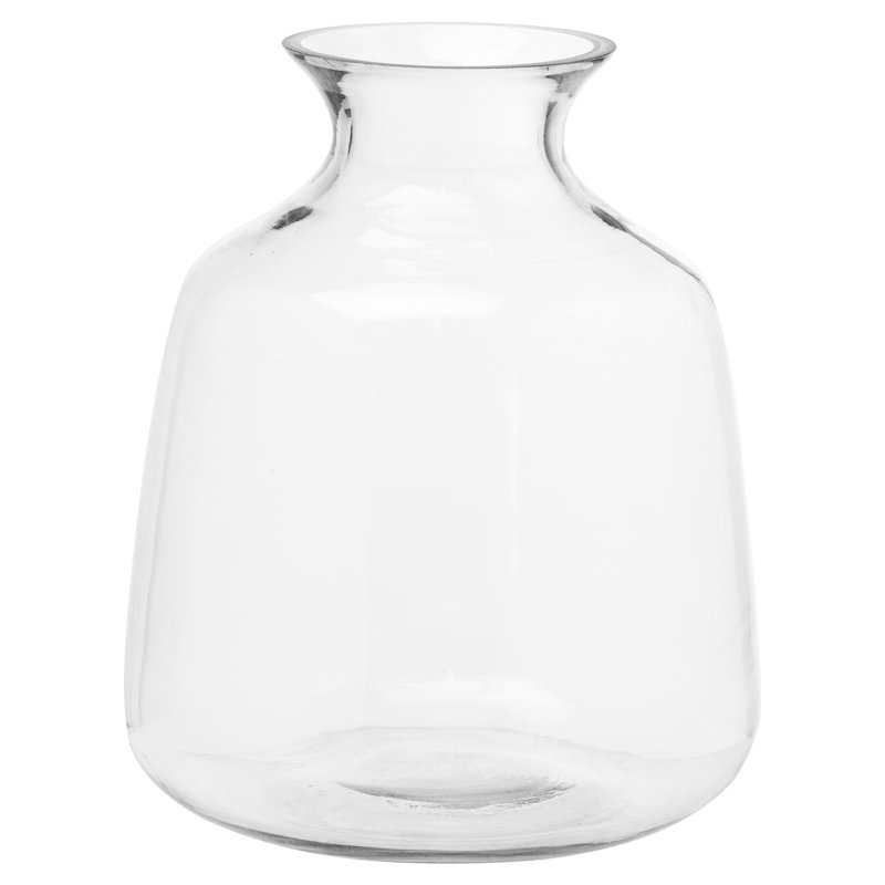 Lola Handmade Glass Decorative Urns & Jars, 31cm H x 25cm W x 25 cm D