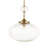 Uttermost Bellaire 1 Light Glass Shade Pendant