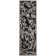 Ammundsen Floral Anthracite/Light Grey Area Rug