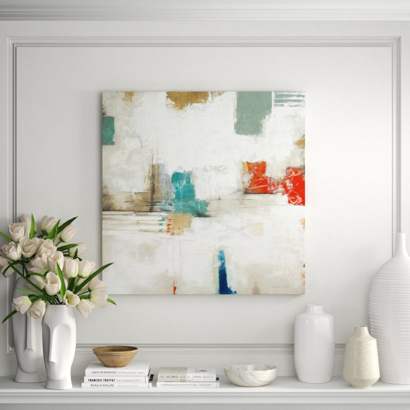 Modern Scope I Print by Lillie Barlow, Knife Gel, 40" H x 40" W x 1.5" D