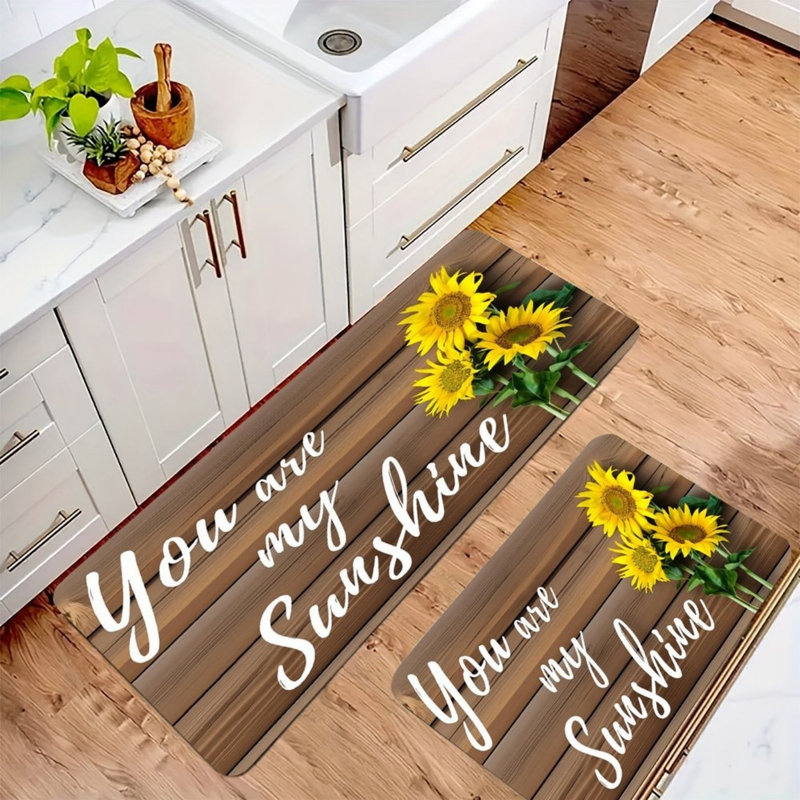 Tapis de cuisine 2 pièces