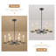 Lustre traditionnel style bougie 6 lumières Îleigh