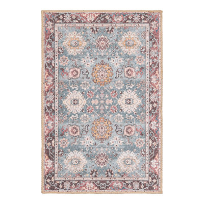 Lulabelle Performance Chenille Floral Indoor Rug