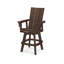 Swivel 29.25" Teak Patio Bar Stool-50287953