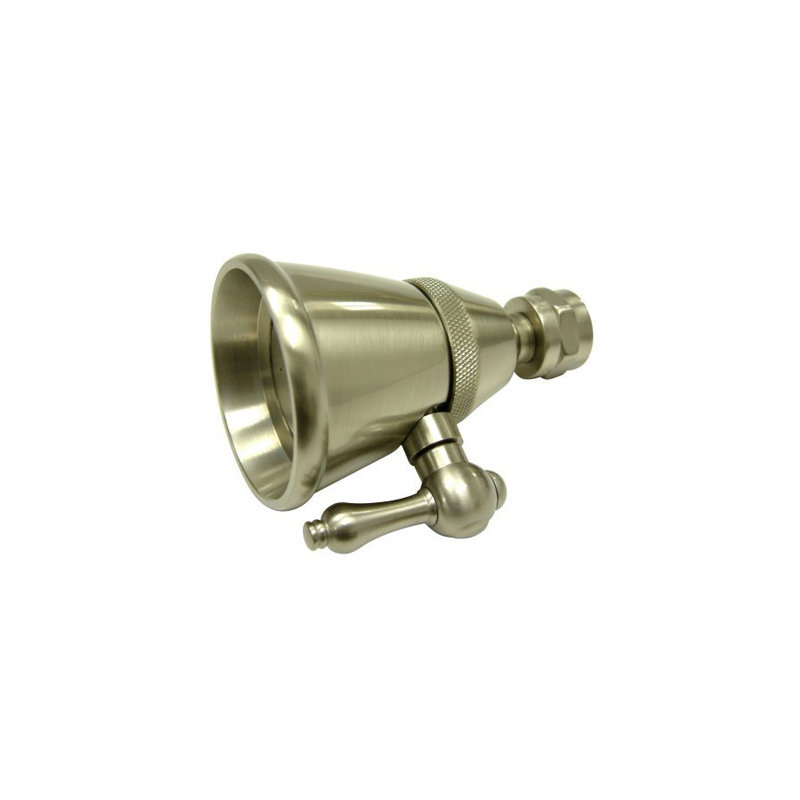 Hot Springs Victorian Full/Standard Adjustable Shower Head, Satin Nickel
