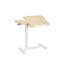 Overbed Table with Height Adjustable, Rolling Laptop Desk for Bedside