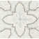 Garden Random Sized Marble Mosaic Tile in White/Grey