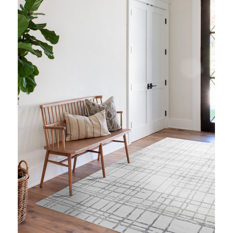 Tapis rectangulaire Tedra, Rectangle 6 pi 7 po x 9 pi 7 po