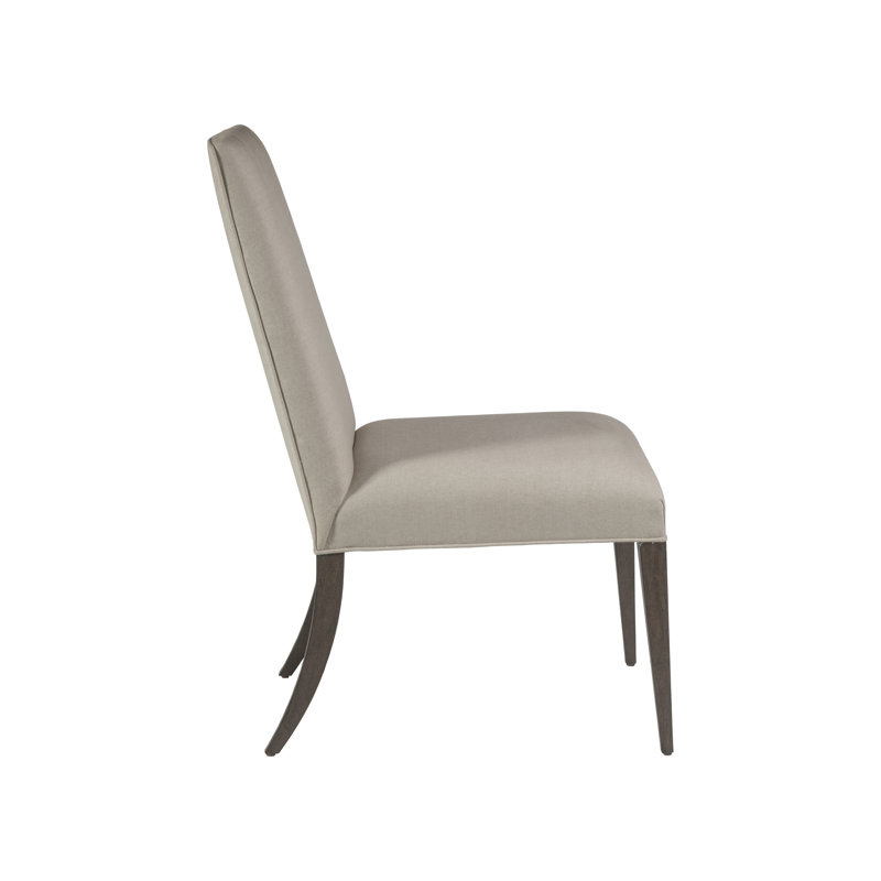 Cohesion Madox Upholstered Side Chair, Dark Brown