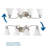 Jilliann 4 - Light Dimmable Vanity Light