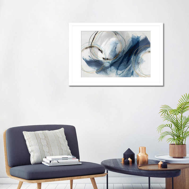 Detour by Isabelle Z Graphic Art Print, 24" H x 32" W, Framed Paper, White