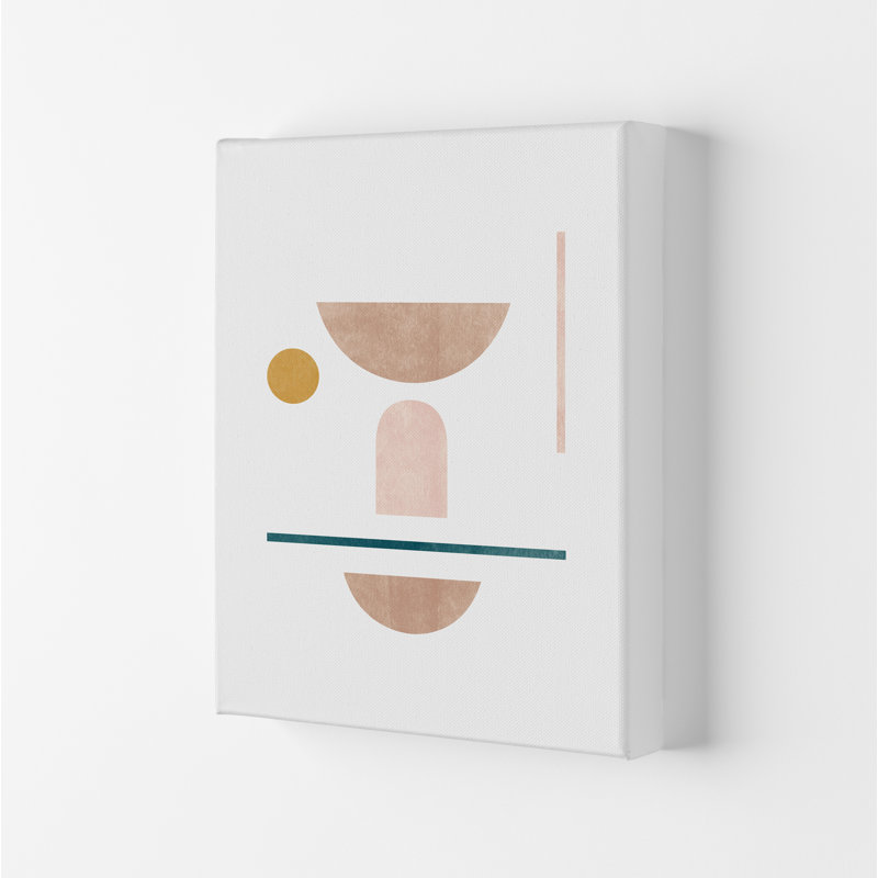 Abstract Geometric No 2 - Print, No Framed, 30cm H x 21cm W x 1cm D