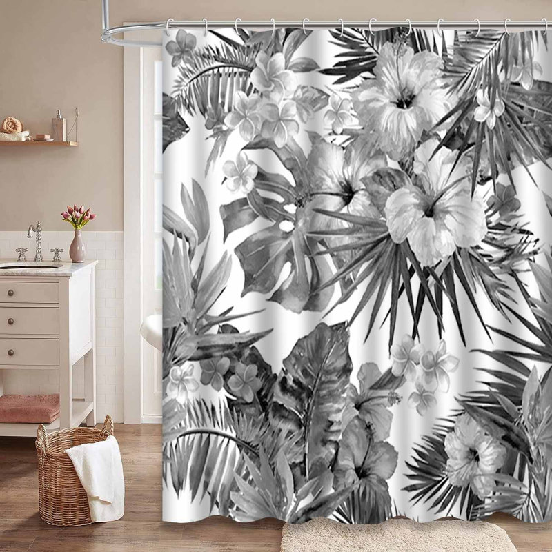 Bouquets floraux tropicaux avec 12 crochets, L 72 po x l 78 po