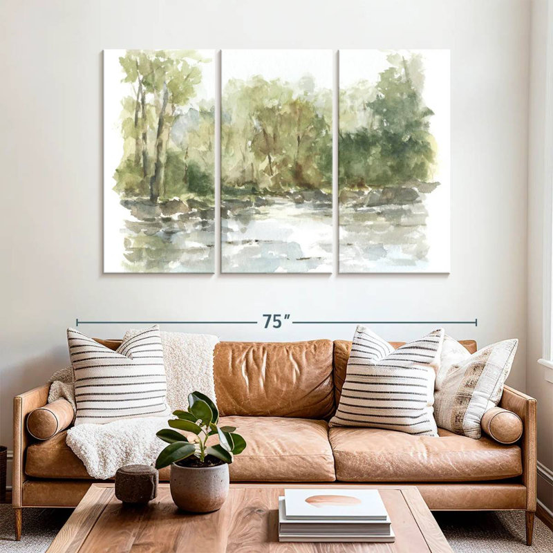 Avery Wooded Stream I, 42" H x 65" W