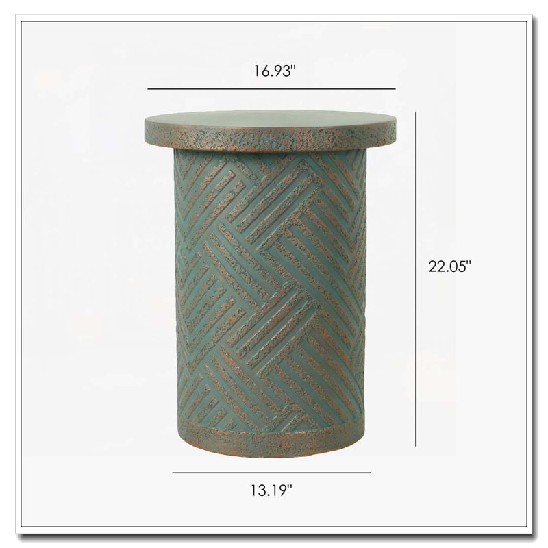 Table d'appoint d'extérieur pour terrasse