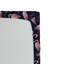 Ambesonne Exotic Fitted Sheet Flamingo Tropical Atmophere Queen Size Pale Pink Dark Sky Blue-106729723