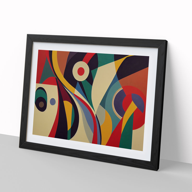 Magnificent Abstract - Framed Print, Black, 46cm H x 64cm W x 2cm D