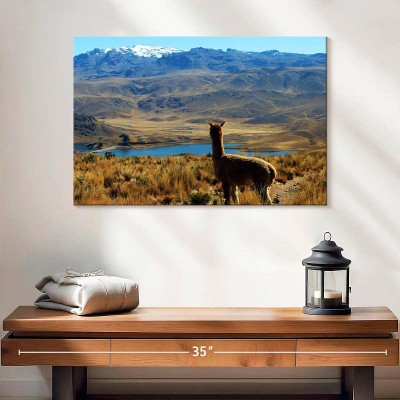 Brampt Lakeside Alpaca, 16" H x 24" W