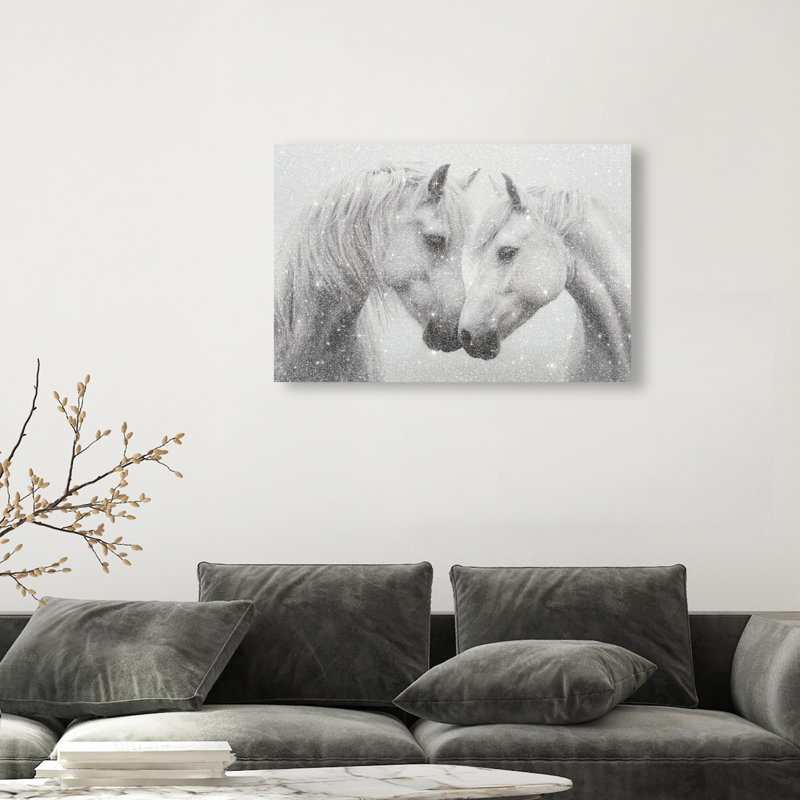 Twin Souls I Print by Oliver Gal, 10"H x 15"W, Gallery Wrapped