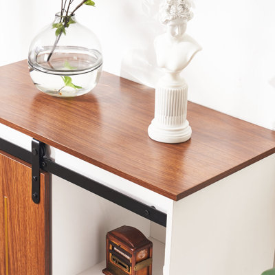 Armoire de coin avec bar à vin 32,2 po Yila