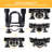 Steel Anchored Kayak Rack