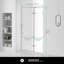 Ensemble de porte de douche sans cadre - Ensemble de porte en verre trempé transparent avec base de douche l 48 po x H 74 po -113140942