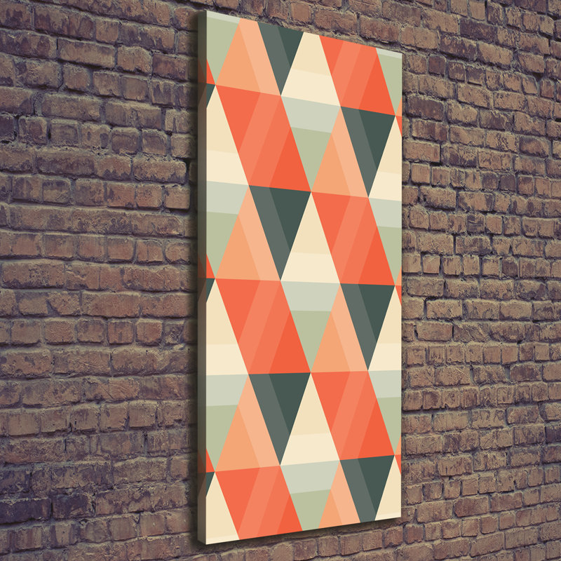 Geometric Background - Wrapped Canvas Print