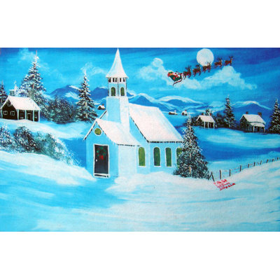 Ternes Non-Slip Christmas Indoor Doormat
