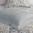 6 Piece Cotton Comforter Set Grey