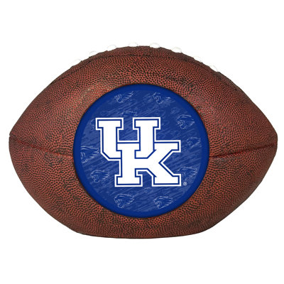NCAA Kentuck - Décoration de football en résine à logo 3D à DEL | 10,5 po