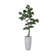 69.3'' Artificial Bonsai Tree In A Tall Beige Checkered Planter Perfect For Indoor And Outdoor Use