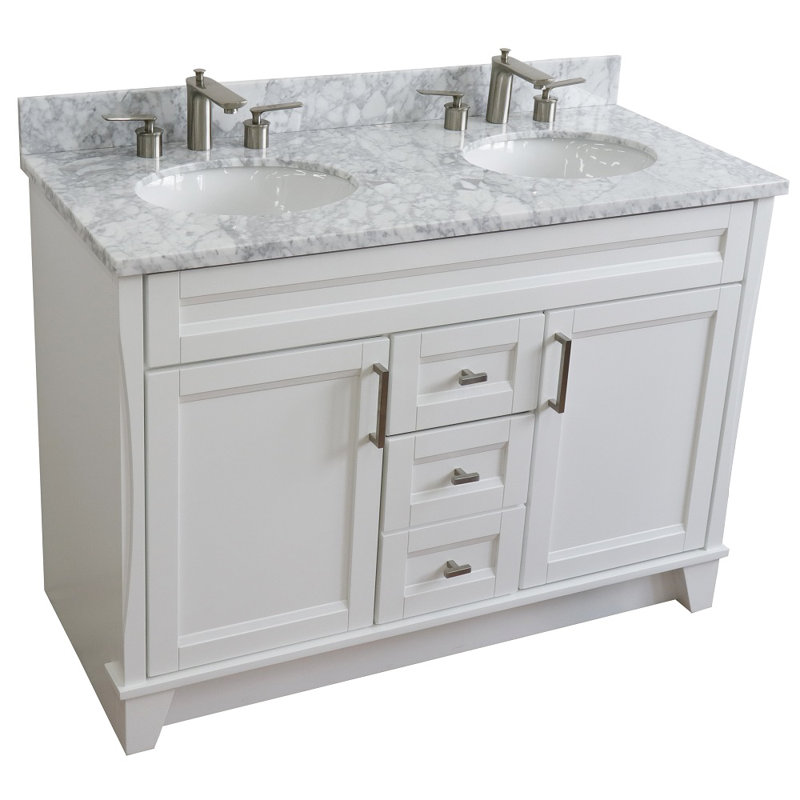 Ensemble de meuble-lavabo double 49 po Hannaford