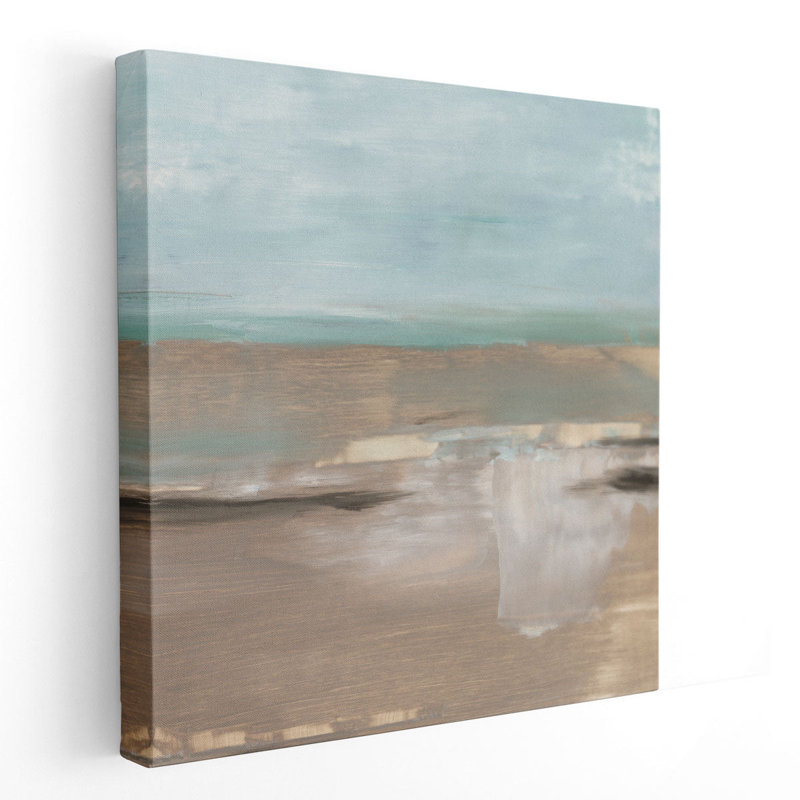 Beach Mirage II - reproduction d'art sur toile, H 12 po x l 12 po