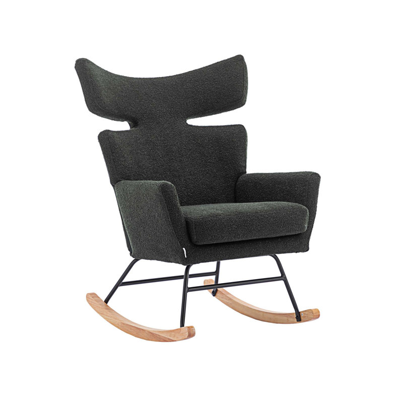 Chaise berçante, Polyester noir de carbone