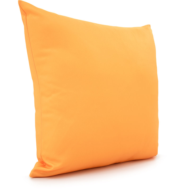 Wyatt 18" Throw Pillow Cover, Orange