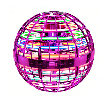 Boule en forme de globe volant, globe flottant de drone Boomerang, pour un jeu intérieur / extérieur