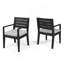 Ensemble de 2 chaises de salle à manger d'extérieur-1227979976