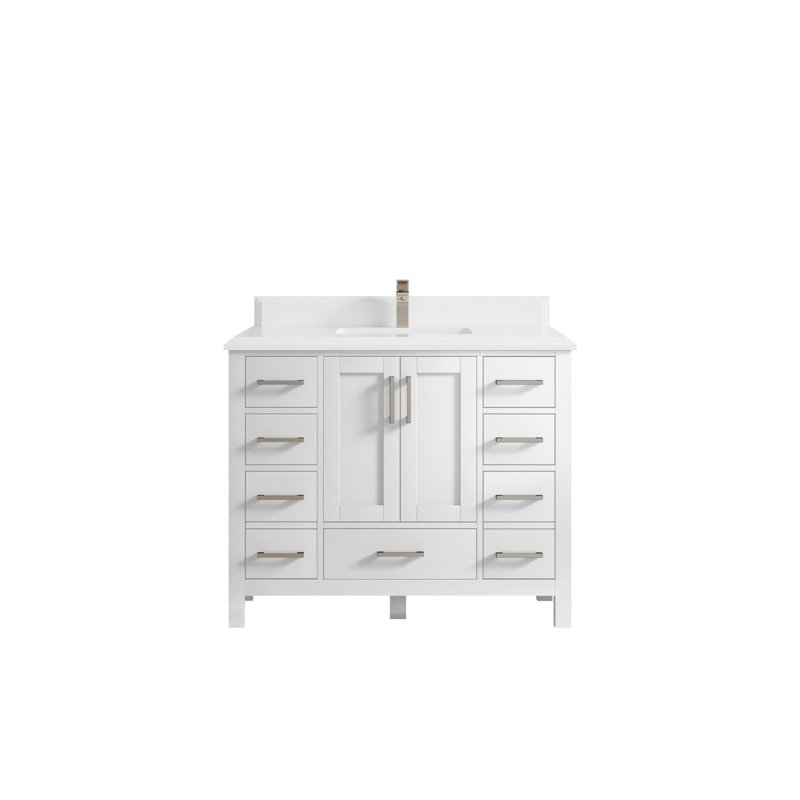 Ensemble de meuble-lavabo simple 42 po Malibu, WWCL2004