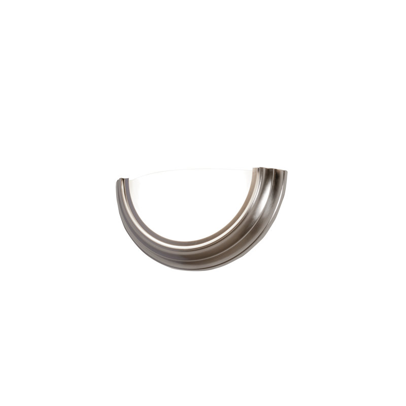 Applique murale DEL 8 po Opus - nickel brossé