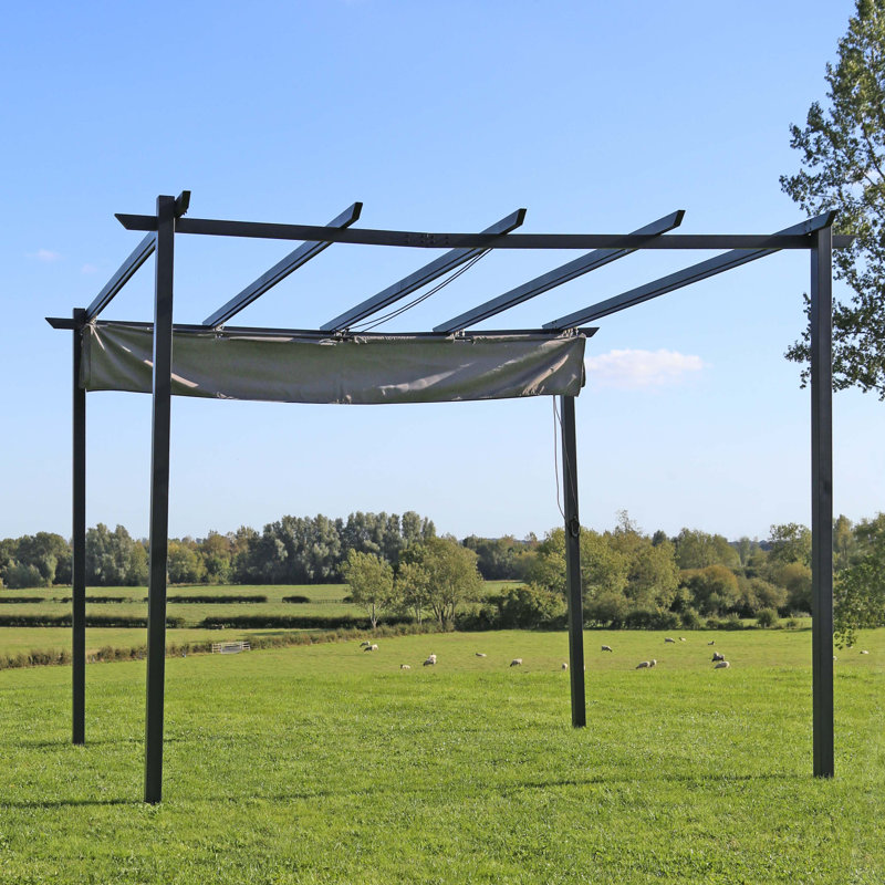  3m x 3m Metal Pergola