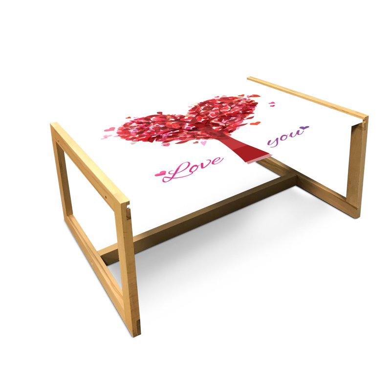 Inette Sled Coffee Table, 90cm H x 62cm W x 40cm D