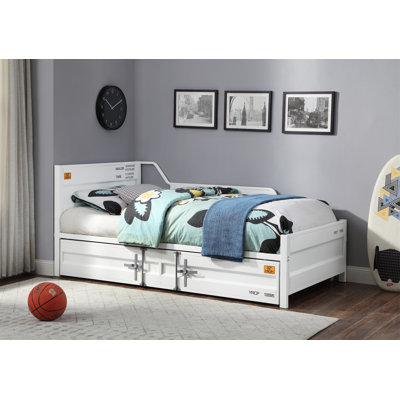 Cargo White Finish Daybed W/Trundle