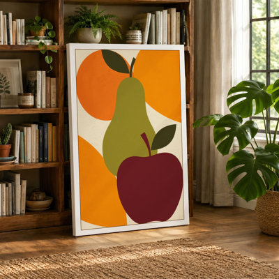 Orchard Still Life Mid-Century - Wrapped Canvas