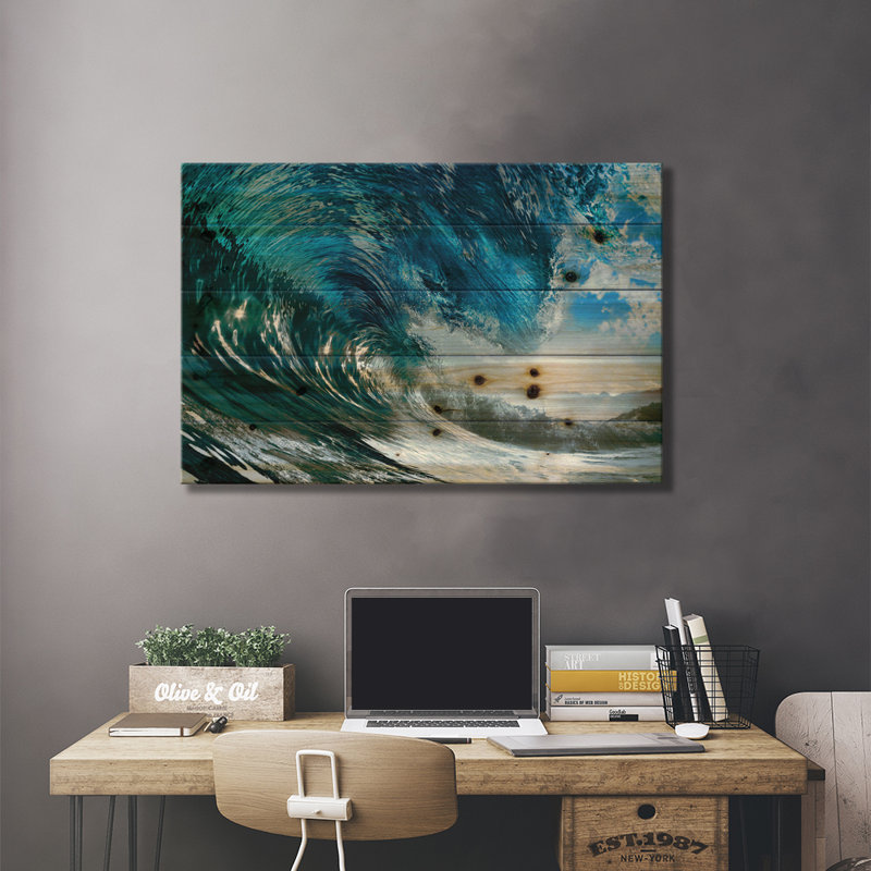 La vague, L 40 po x H 26 po