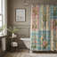 Bunny Gingham Set - 1 Piece Standard Shower Curtain-748654544