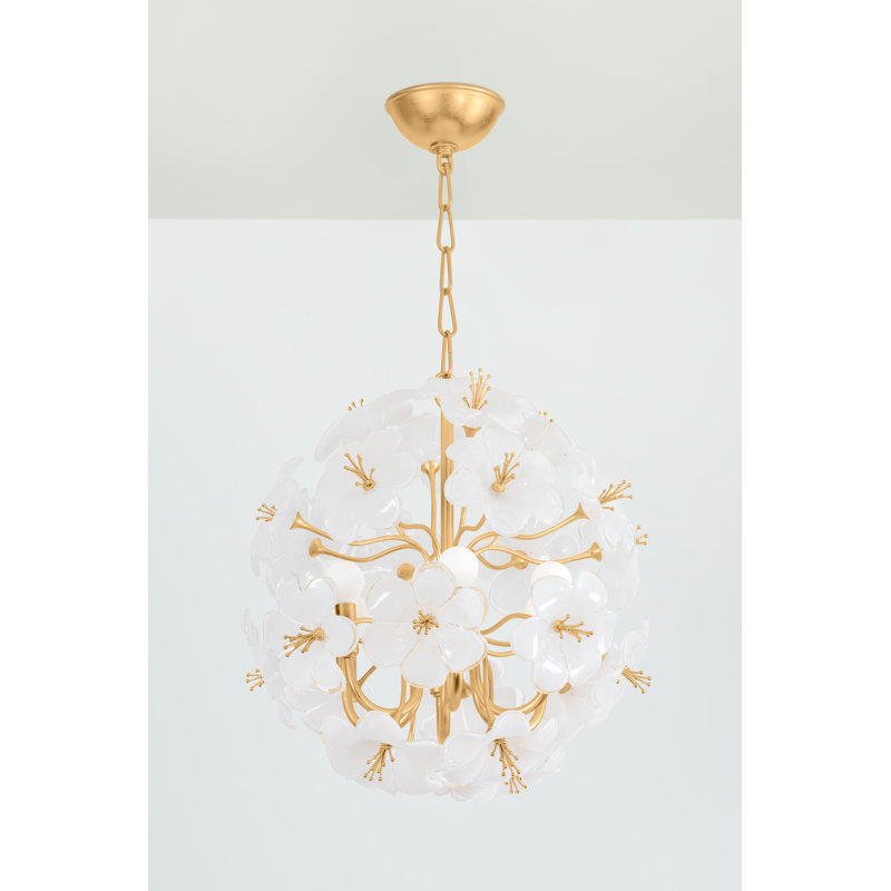 Lustre géométrique Spoutnik en fer 6 lumières Hygea