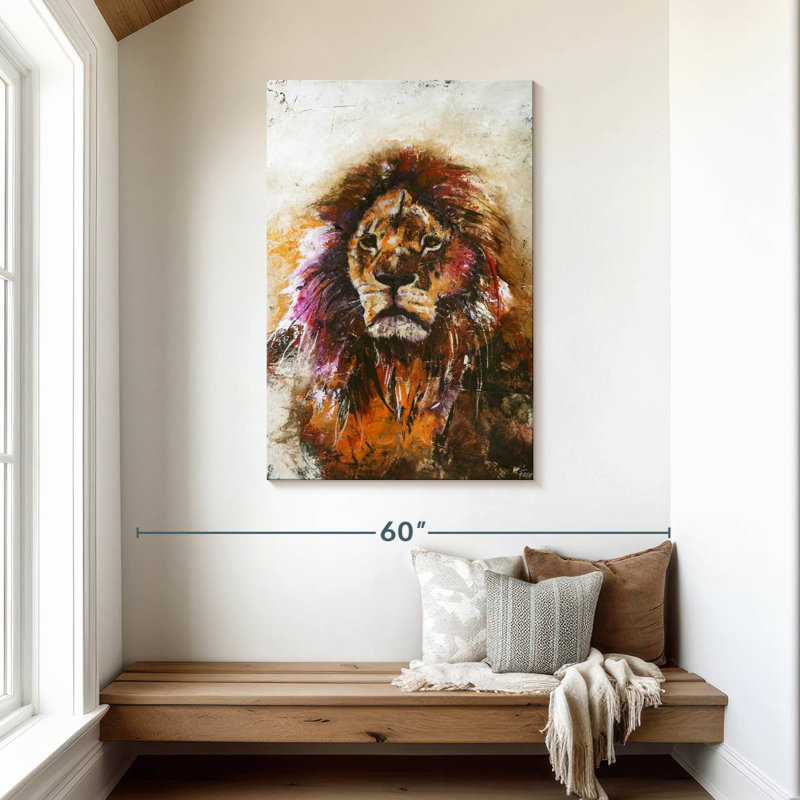 Brampt Tiger Vision, 45" H x 30" W